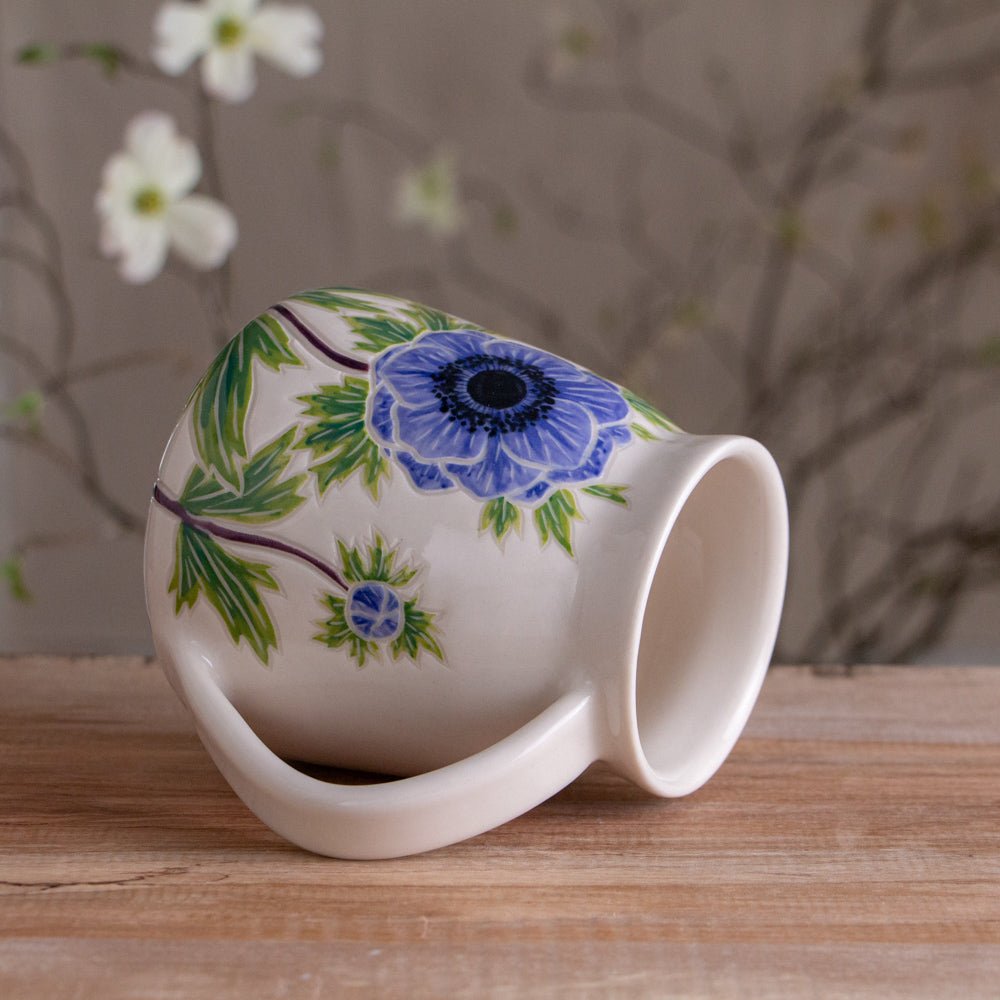 Blue Anemone Mug #1 [20oz]