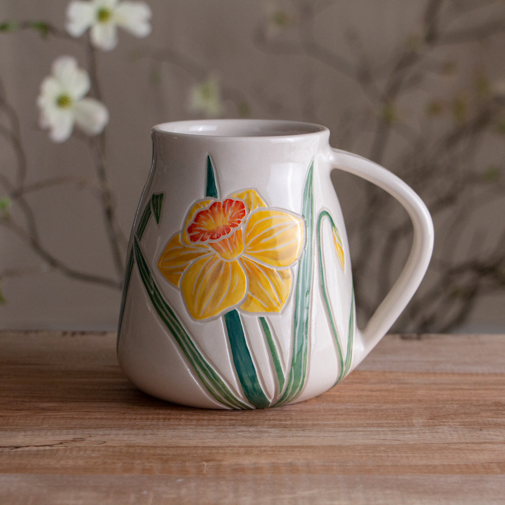 Tall Daffodil Mug #1 [20oz]