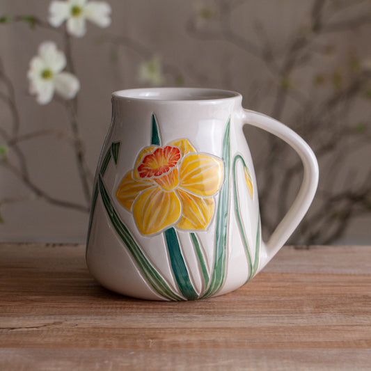 Tall Daffodil Mug #1 [20oz]