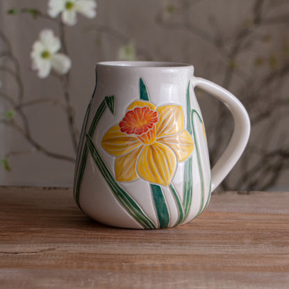 Tall Daffodil Mug #3 [21oz]