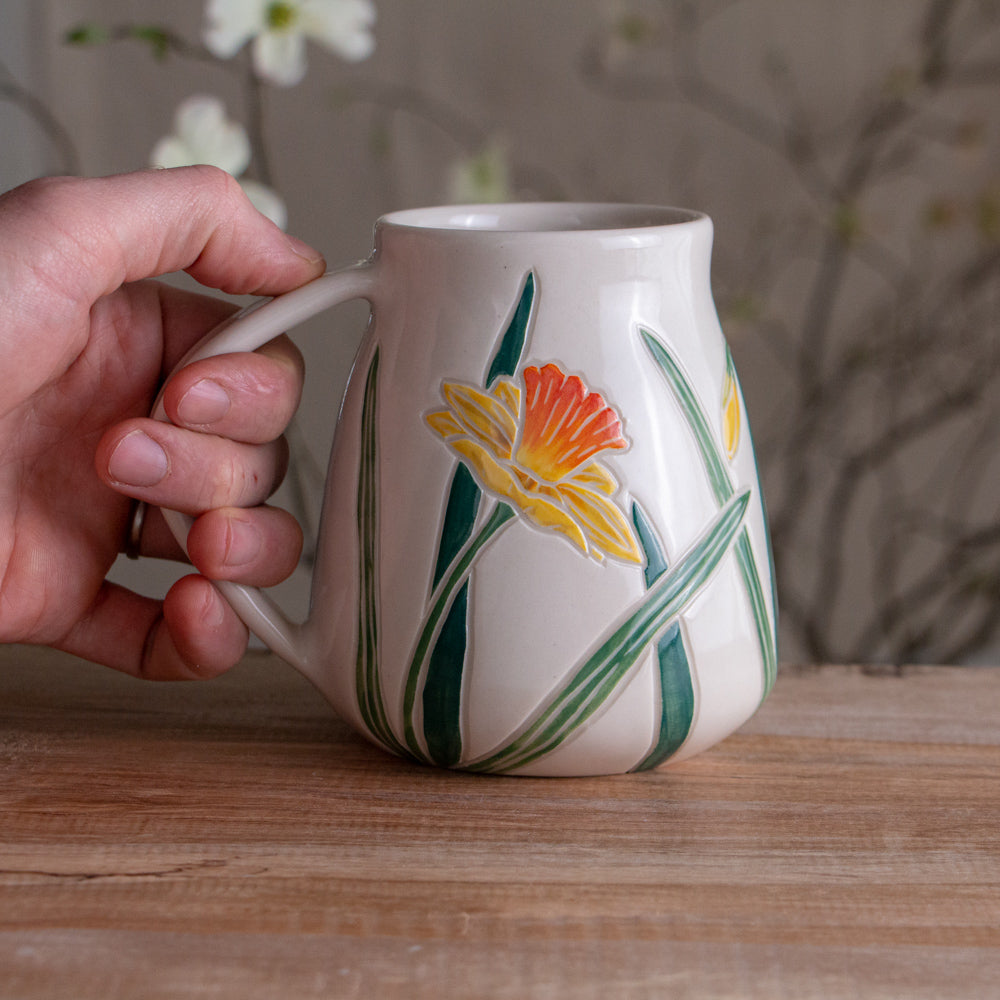 Tall Daffodil Mug #3 [21oz]