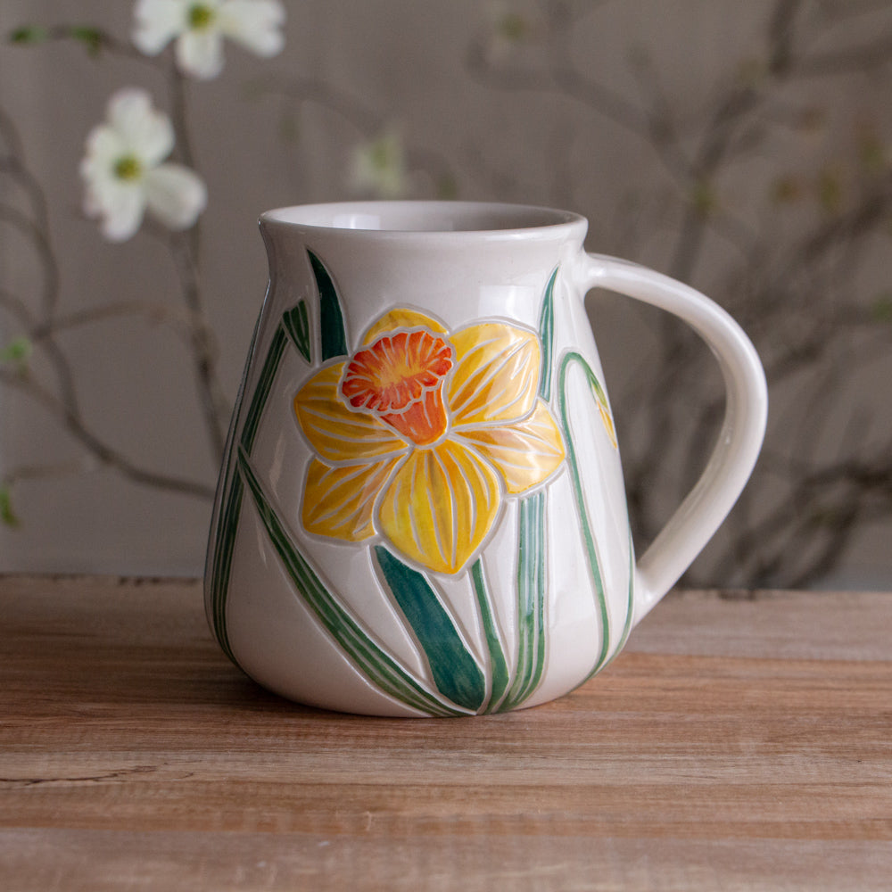 Tall Daffodil Mug #4 [20oz]