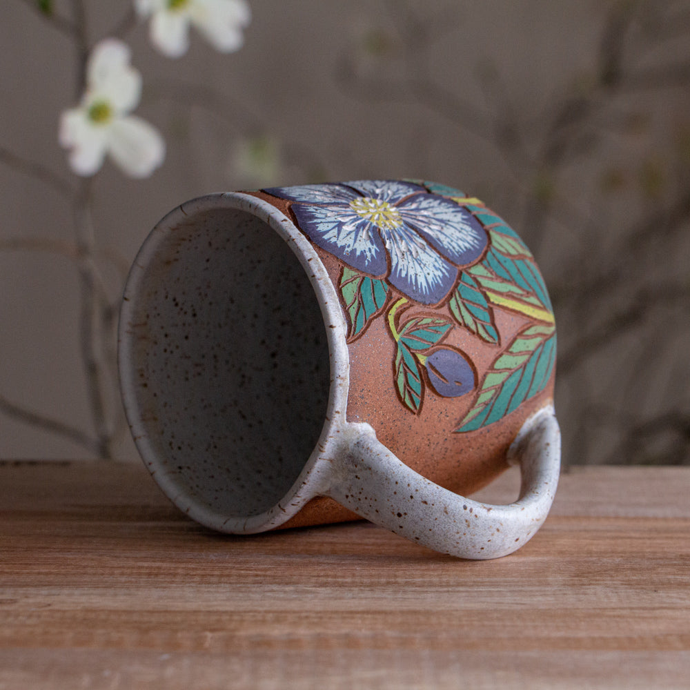 Hellebore Stoneware Mug #1 [15oz]