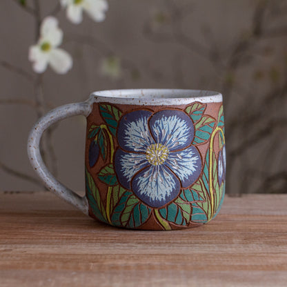 [SECONDS] Hellebore Stoneware Mug #2 [13oz]