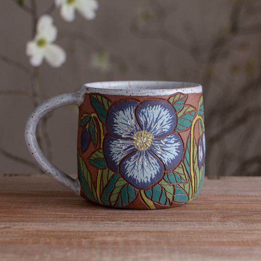 [SECONDS] Hellebore Stoneware Mug #2 [13oz]