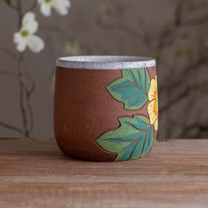 Tulip Poplar Stoneware Mug #2 [16oz]