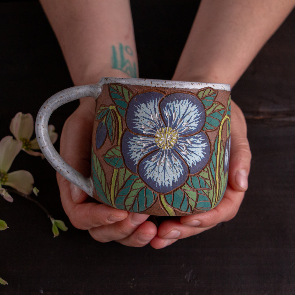 [SECONDS] Hellebore Stoneware Mug #2 [13oz]