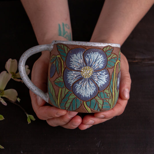 [SECONDS] Hellebore Stoneware Mug #2 [13oz]