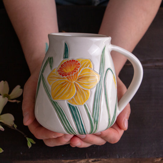 Tall Daffodil Mug #2 [20oz]