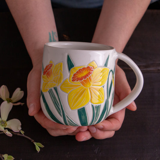 Yellow Daffodil Mug