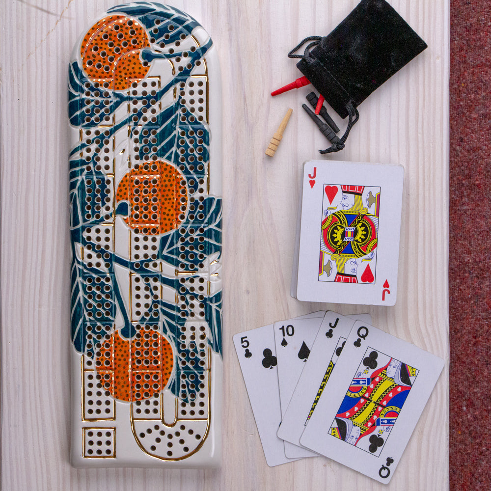 Clementine Cribbage Board
