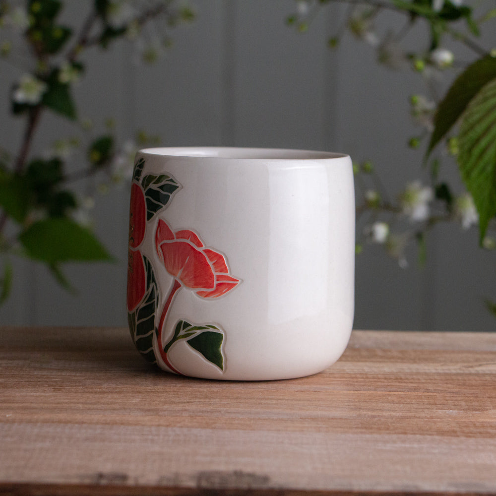 Pink Hellebore Mug