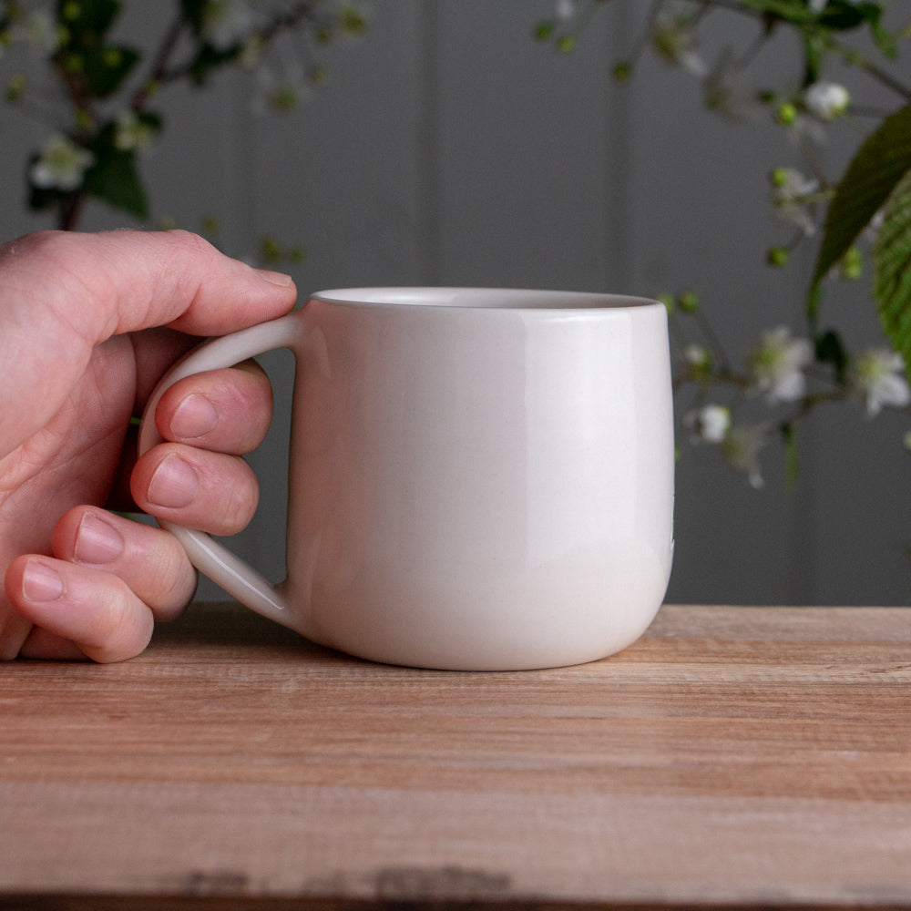 Orange Pansy Botanic Mug 12oz