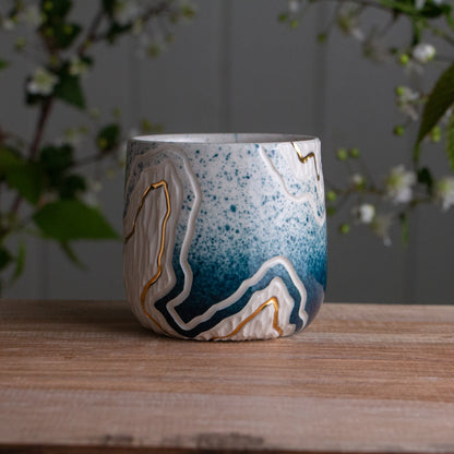 Teal Fade Trail Mug