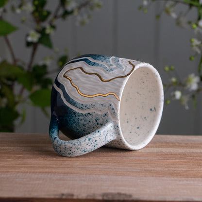 Teal Fade Trail Mug
