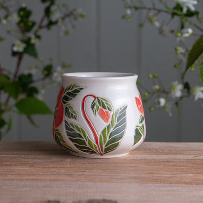 Pink Hellebore Wrap-AroundMug #1 [12oz]