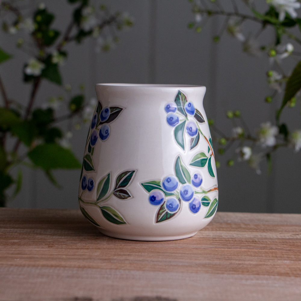 Blueberry Wrap-Around Mug #2 [15oz]
