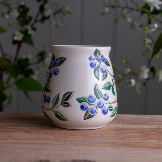 Blueberry Wrap-Around Mug #2 [15oz]