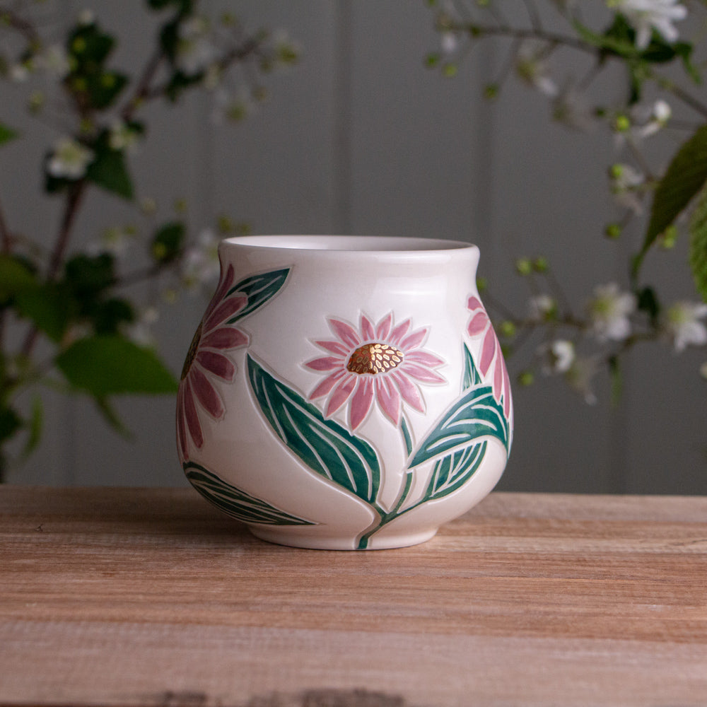 Echinacea Wrap-Around Mug #1 [13oz]