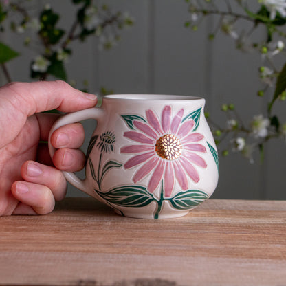 Echinacea Wrap-Around Mug #1 [13oz]