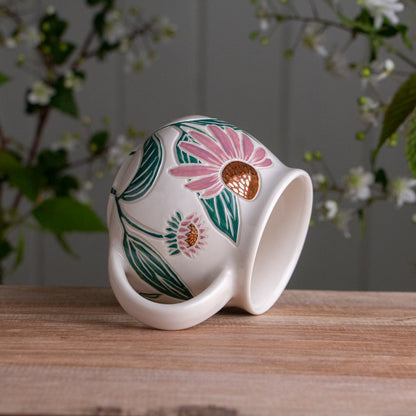 Echinacea Wrap-Around Mug #1 [13oz]