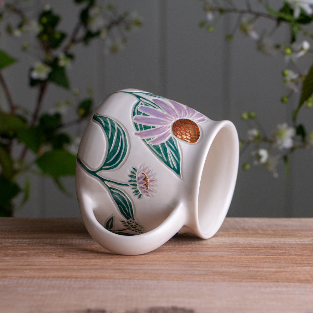 Echinacea Wrap-Around Mug #2 [14oz]