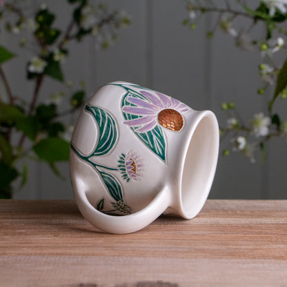 Echinacea Wrap-Around Mug #2 [14oz]
