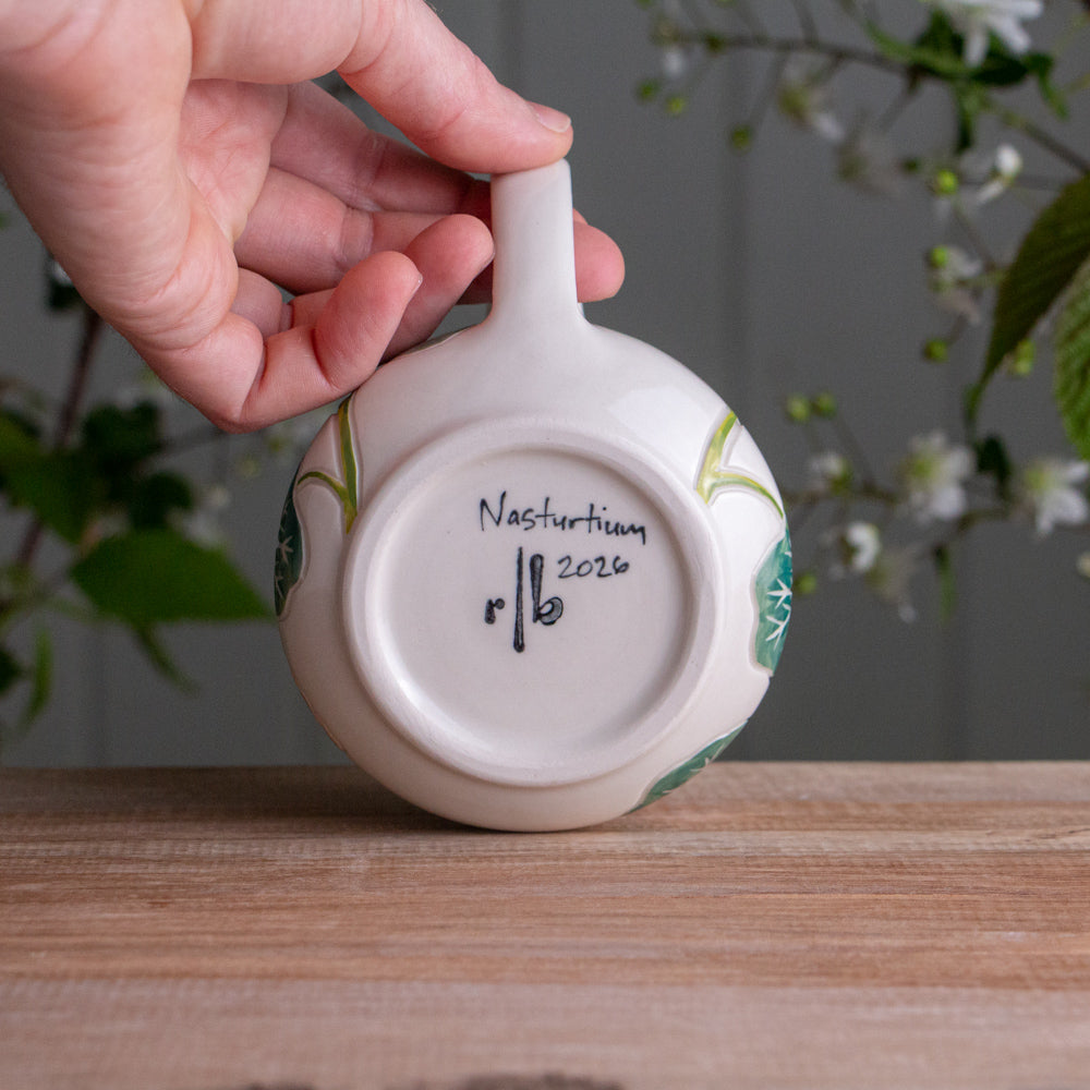 Nasturtium Wrap-Around Mug #1 [15oz]