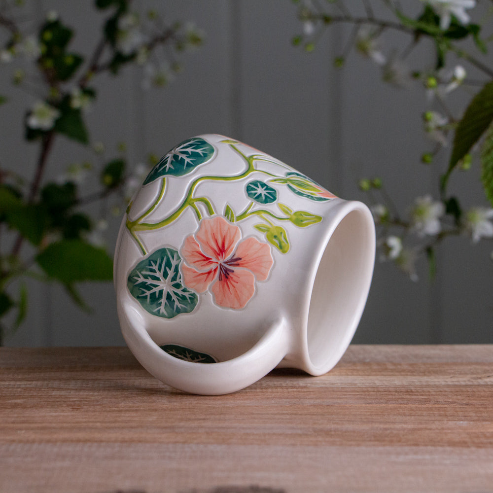 Nasturtium Wrap-Around Mug #2 [15oz]
