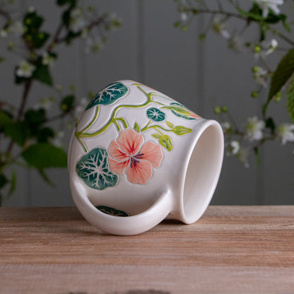 Nasturtium Wrap-Around Mug #2 [15oz]