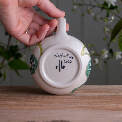 Nasturtium Wrap-Around Mug #2 [15oz]