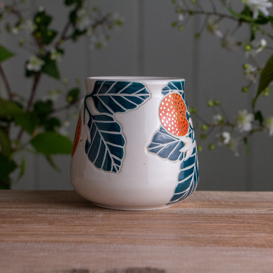 Clementine Wrap-Around Mug #1 [17oz]