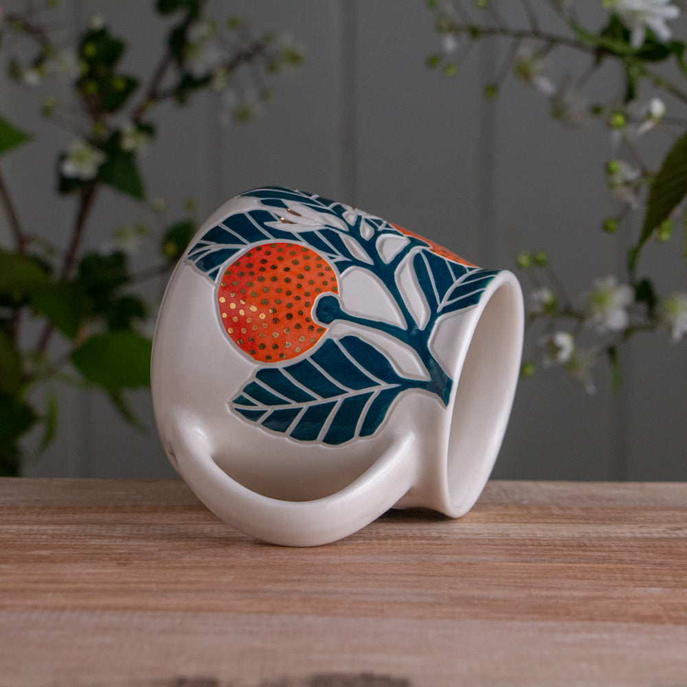 Clementine Wrap-Around Mug #1 [17oz]