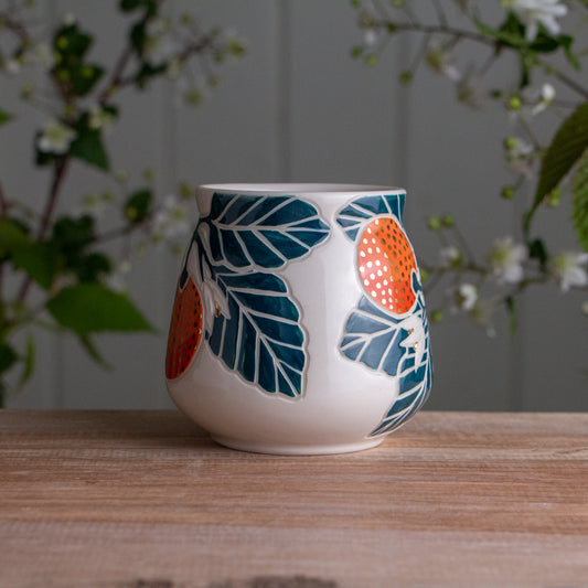 Clementine Wrap-Around Mug #2 [14oz]