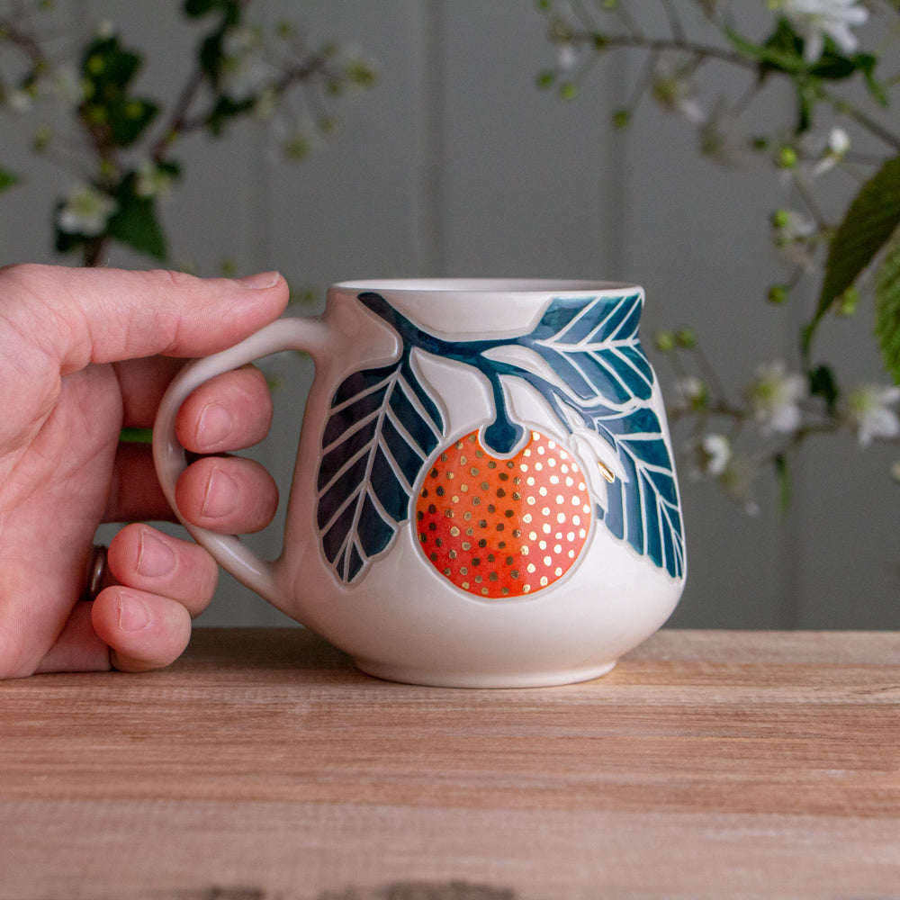 Clementine Wrap-Around Mug #2 [14oz]