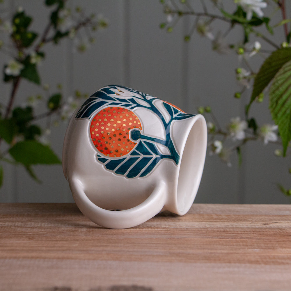 Clementine Wrap-Around Mug #2 [14oz]