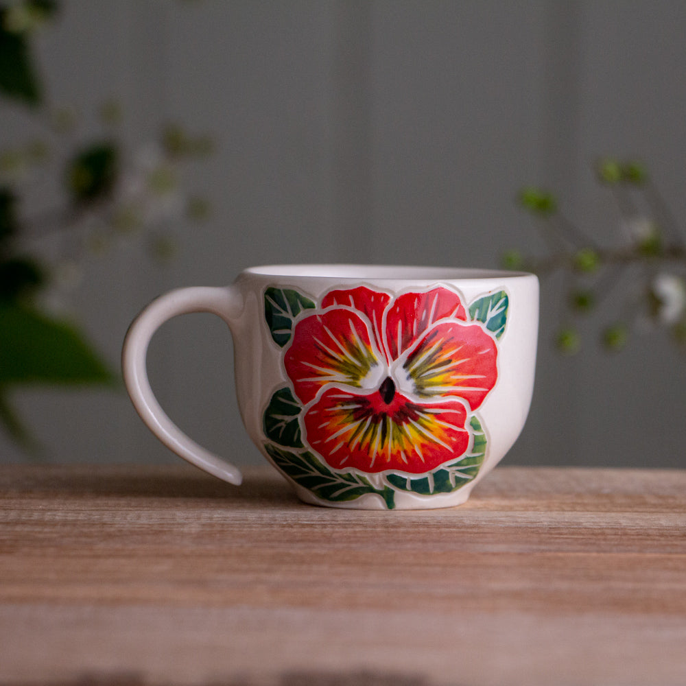 Pansy Espresso Cup #1 [3oz]