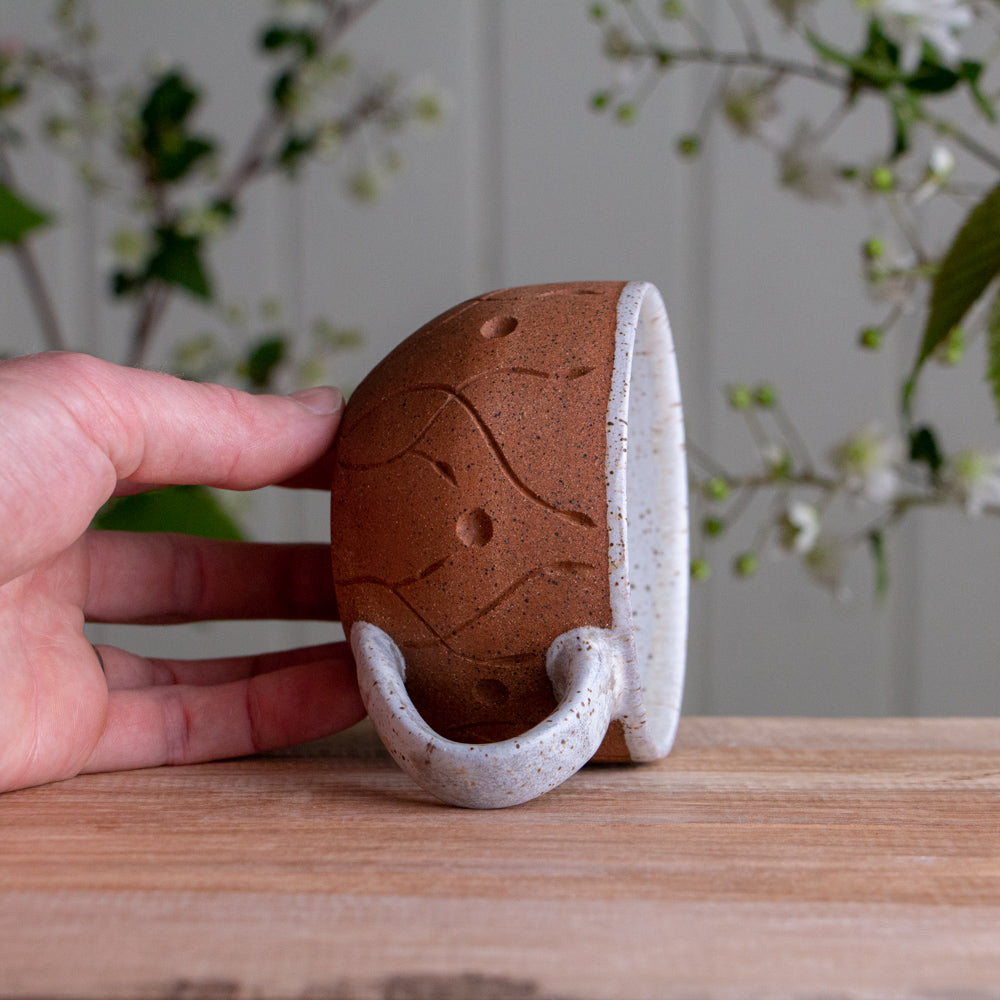 Stoneware Cottage Cappuccino Cup #3 [10oz]