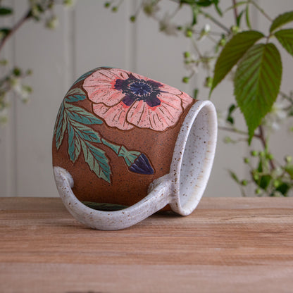 Tall Poppy Stoneware Mug [17oz]