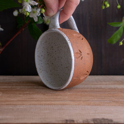 Stoneware Cottage Cappuccino Cup #1 [8oz]