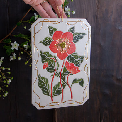 Hellebore Wall Hanging