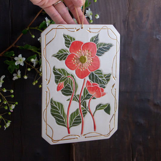 Hellebore Wall Hanging