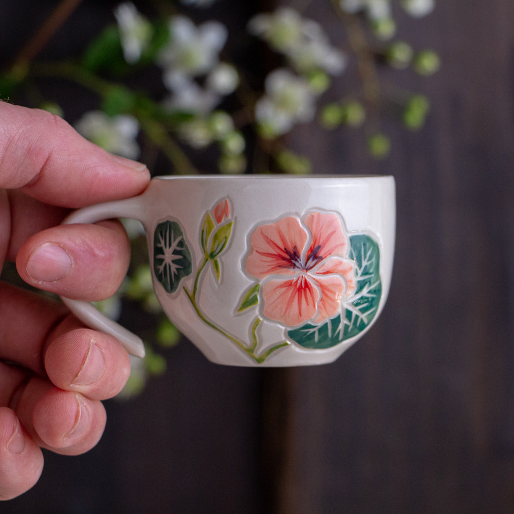Nasturtium Espresso Cup #1 [2.75oz]