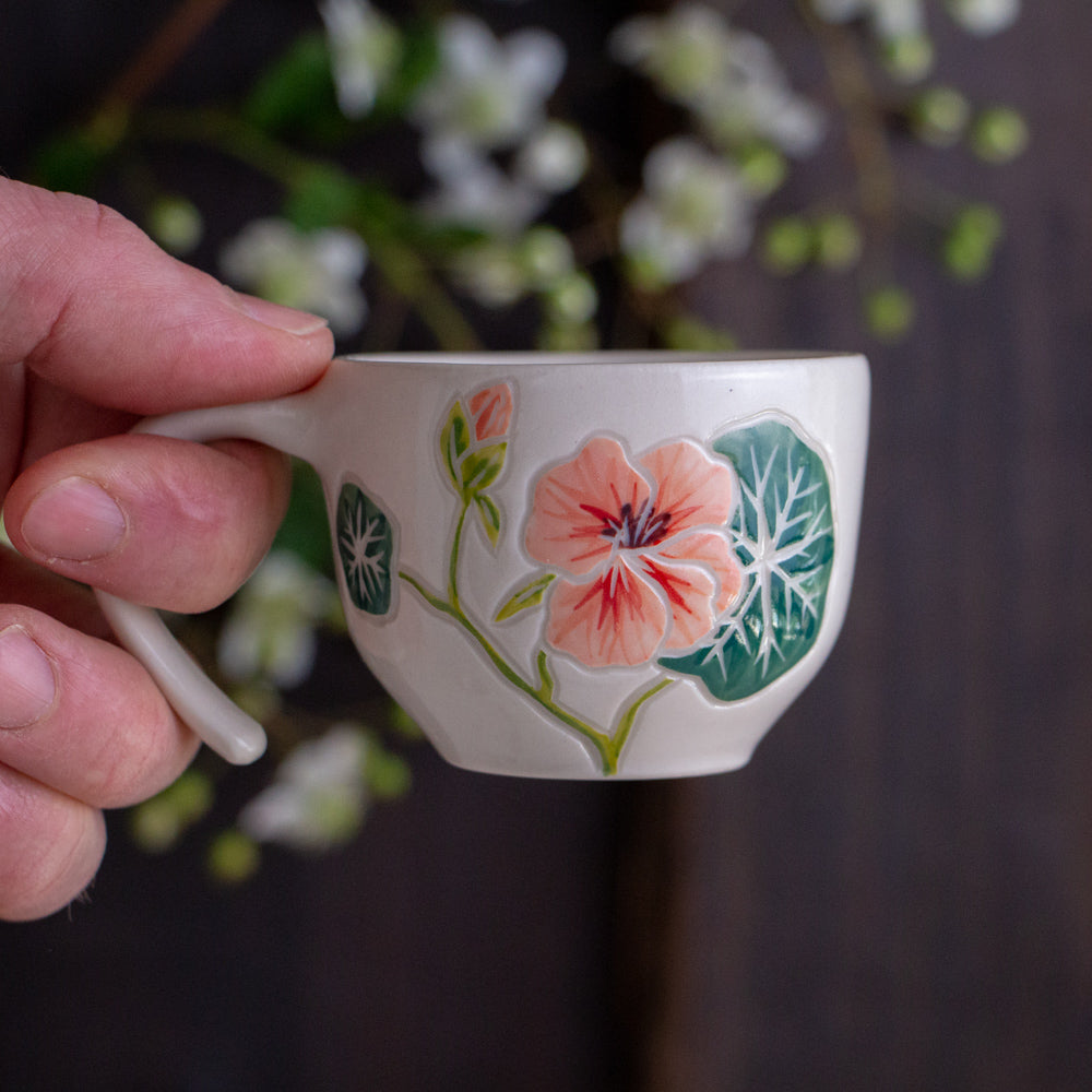 Nasturtium Espresso Cup #2 [2.5oz]