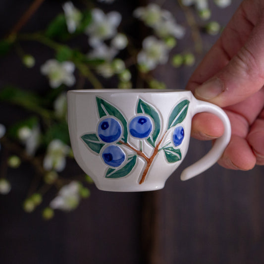 Blueberry Espresso Cup #2 [3oz]
