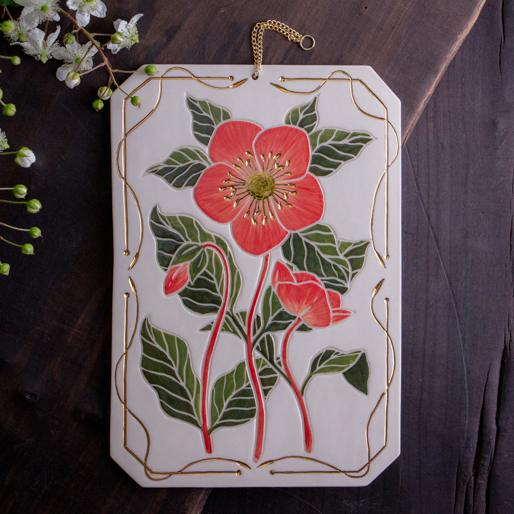 Hellebore Wall Hanging