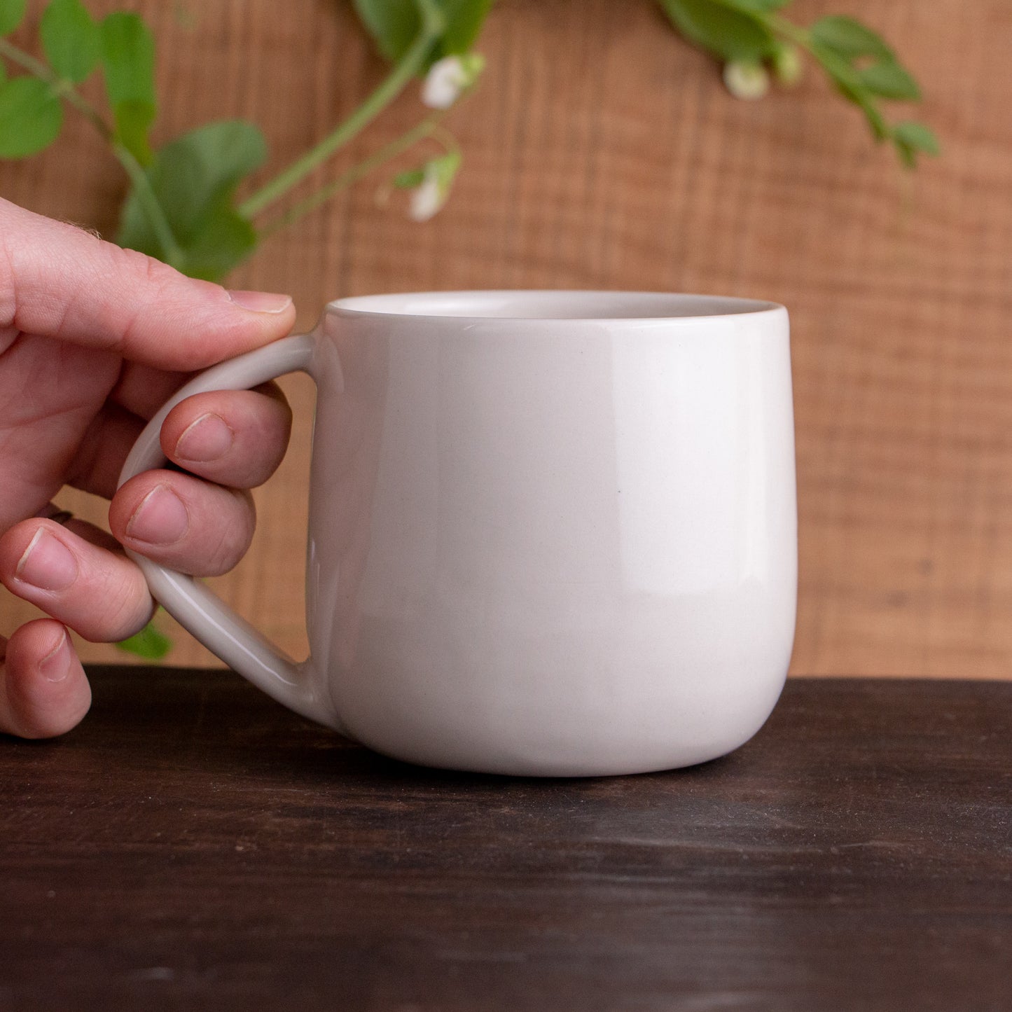 Red Poppy Botanic Mug