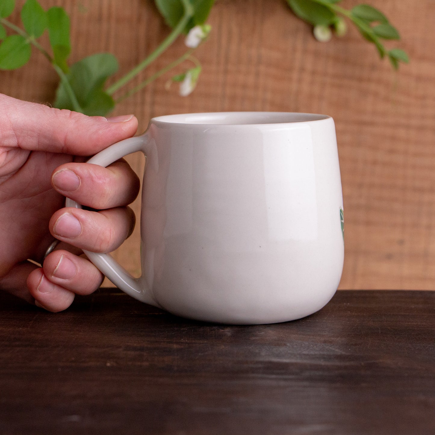 Pansy Botanic Mug