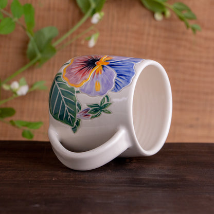 Pansy Botanic Mug