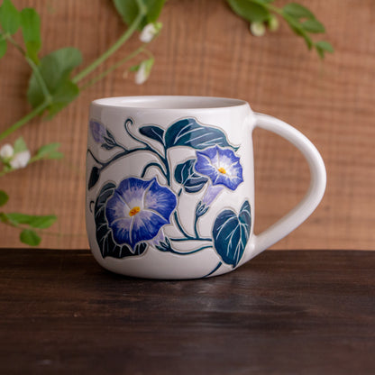Morning Glory Botanic Mug